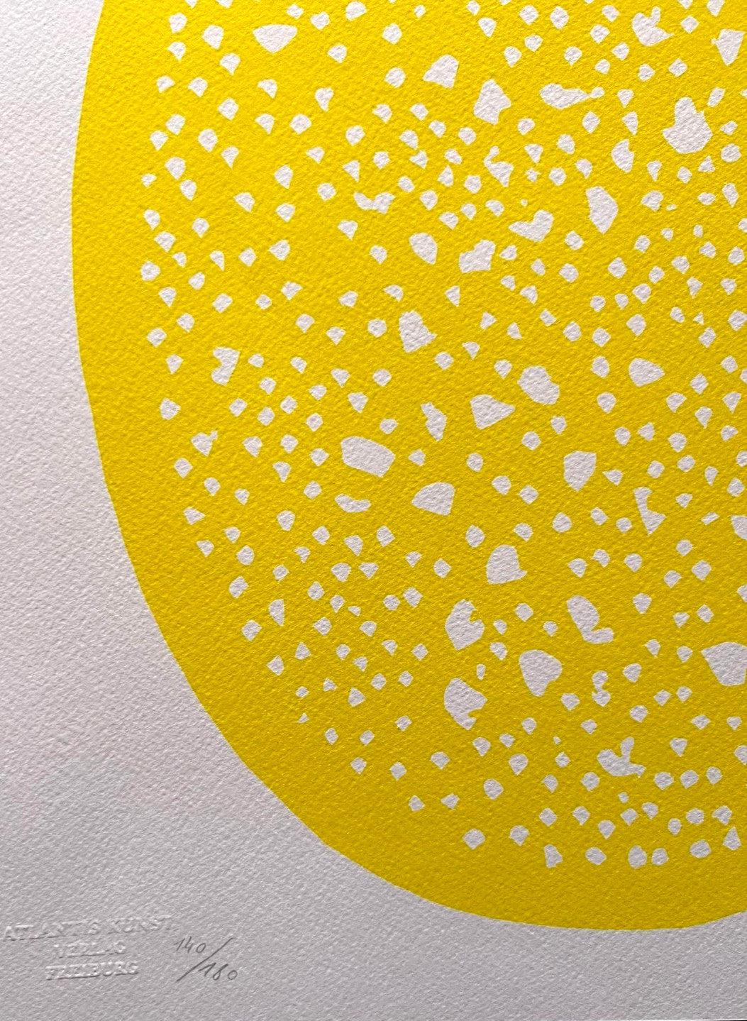 Lucio Fontana Lithograph Coa Signed In Pen