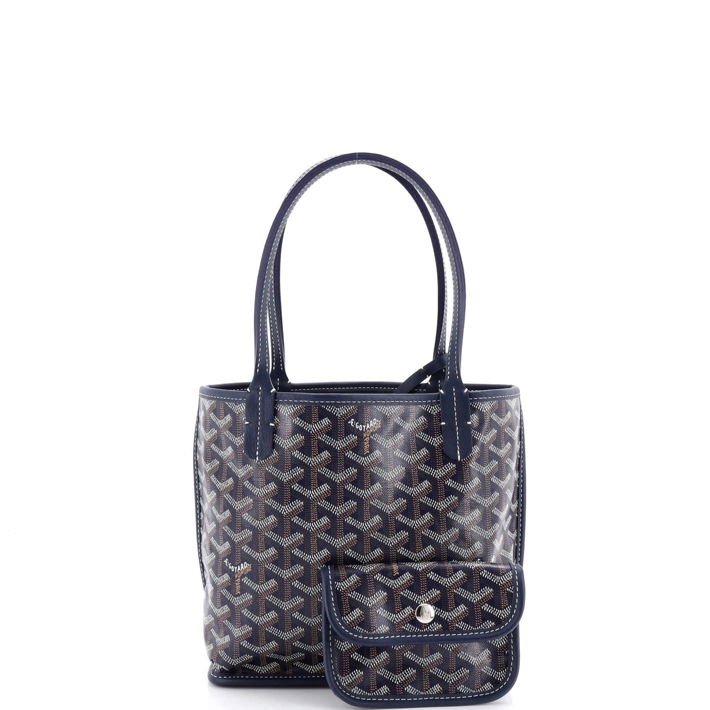 Goyard Anjou Reversible Tote Coated Canvas Mini
