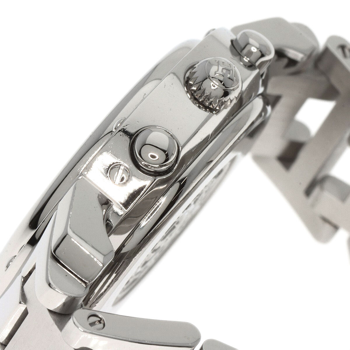 Hermes Clipper Chrono Watches Cl1.310 Stainless Steel/Stainless Steel Ladies