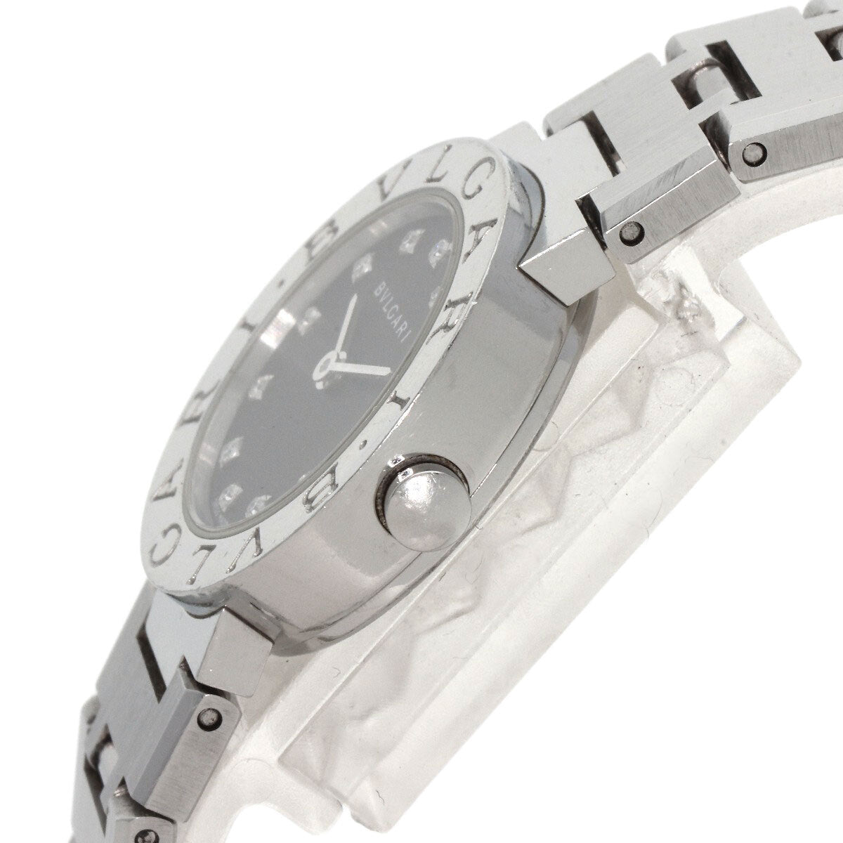 Bvlgari Bvlgari Bvlgari 12P Diamond Watches Bb23Ss Stainless Steel/Stainless...