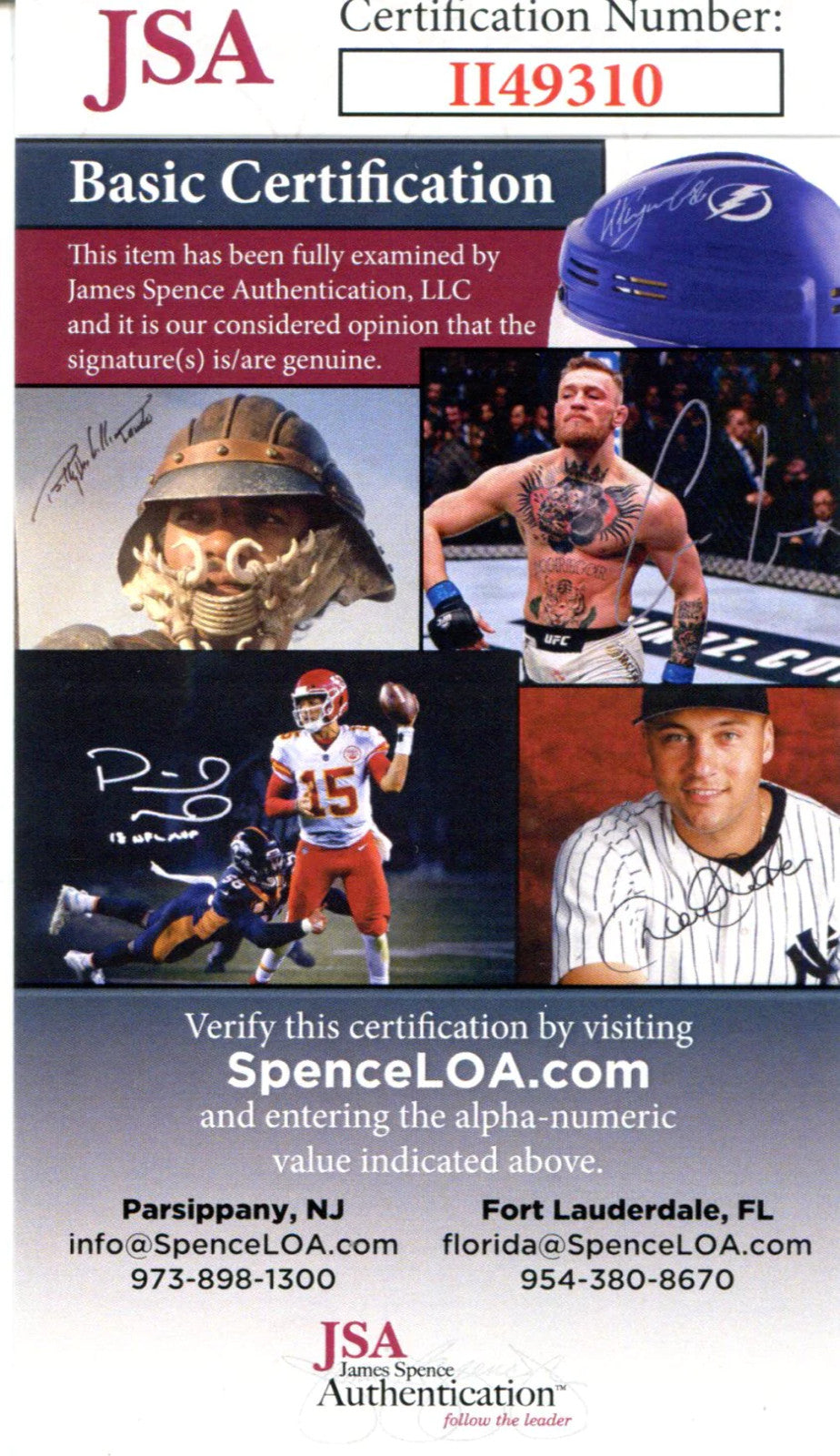 Don Maynard Autographed Postcard (Jsa)