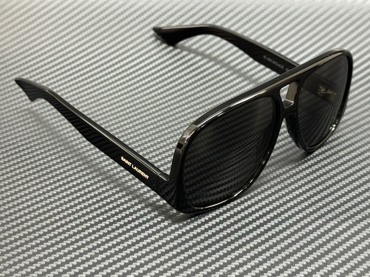 SAINT LAURENT SL 652 SOLACE 001 Black Grey Unisex