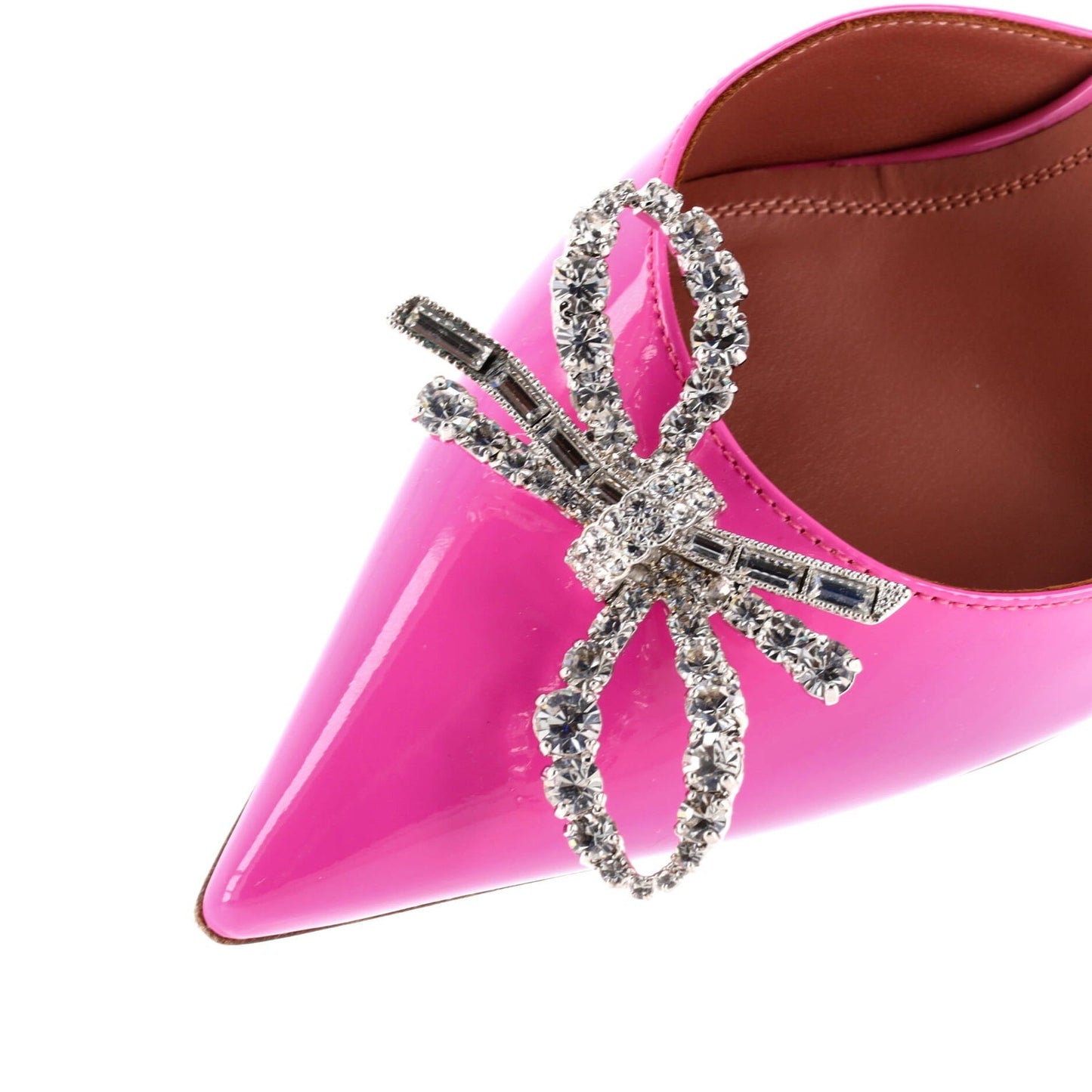 Amina Muaddi Women'S Rosie Pumps Patent 95