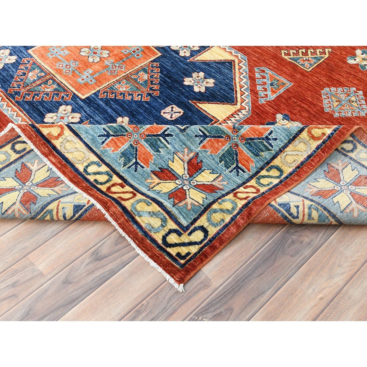 9'X12'2" Imperial Red Armenian Inspired Wool Hand Knotted Oriental Rug