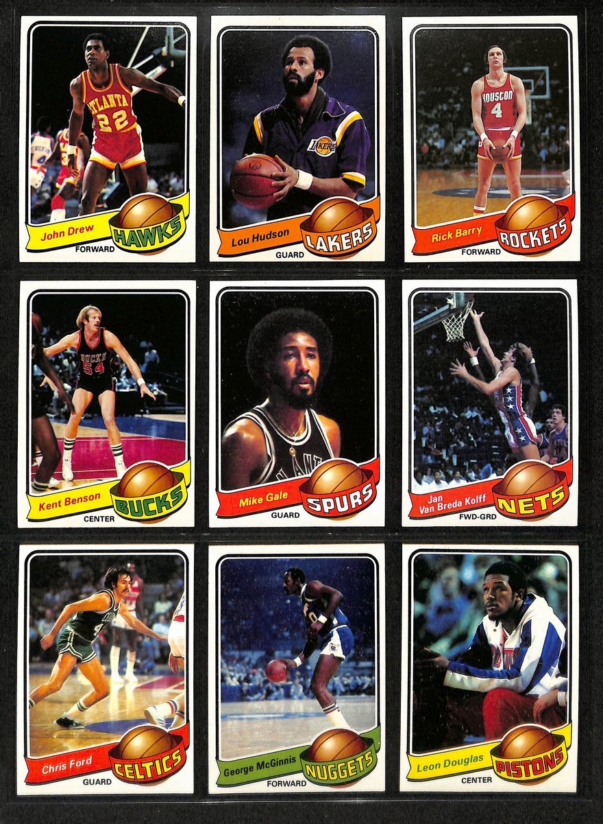 1979-80 Topps Basketball Complete Set (132)