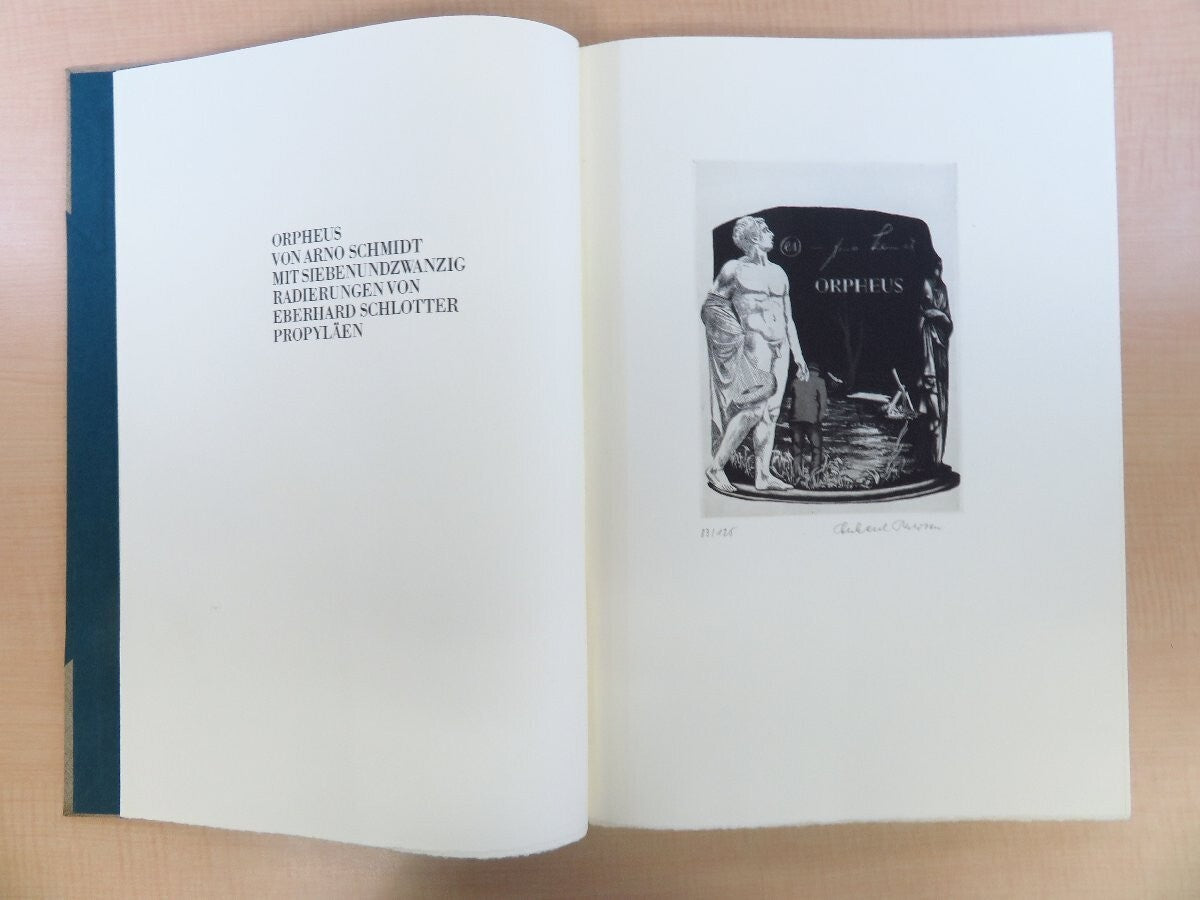 Orpheus' By Arno Schmidt With 27 Original