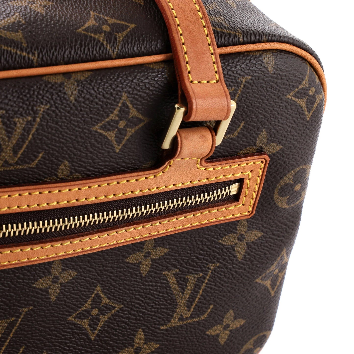 Louis Vuitton Cite Handbag Monogram Canvas Mm