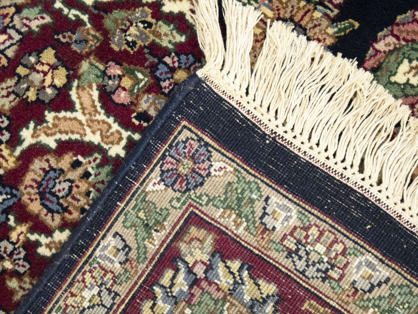 Handmade Oriental Rug Classic Floral Design Home