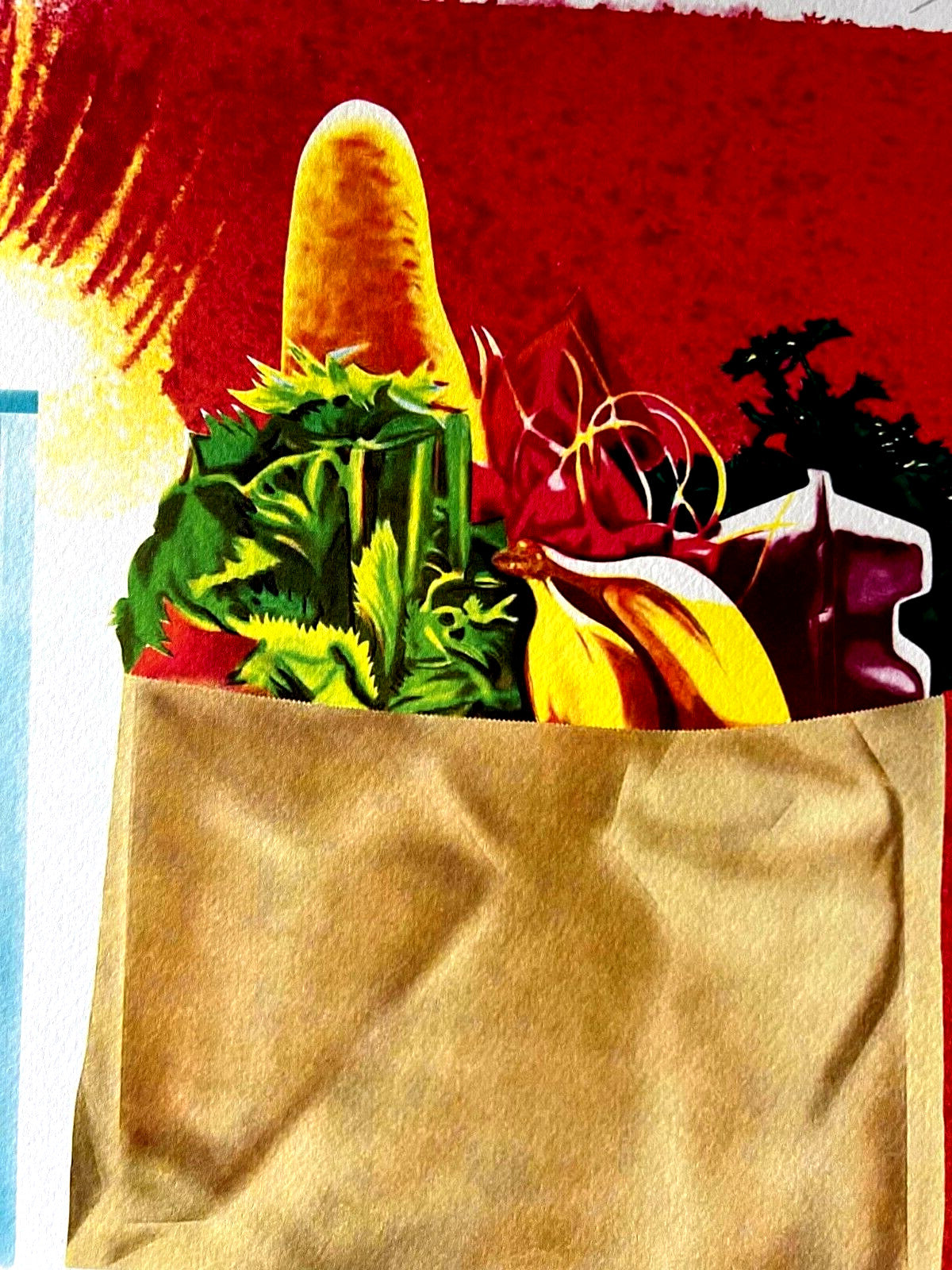 James Rosenquist Lithograph ( Coa Signed In Pen) Numbered In Pencil