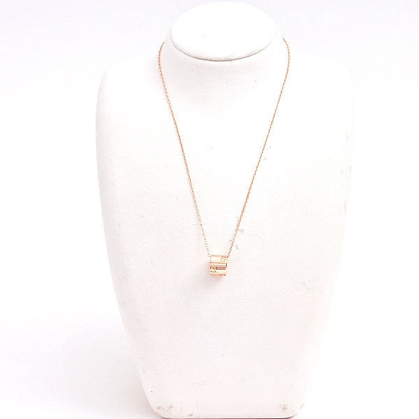 Gucci Icon Pendant Necklace In 750Pg Pink Gold
