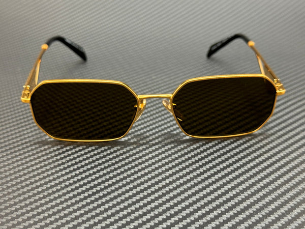 Brown Gold Matte Gold Sunglasses 58 mm Women's 15N01T Prada