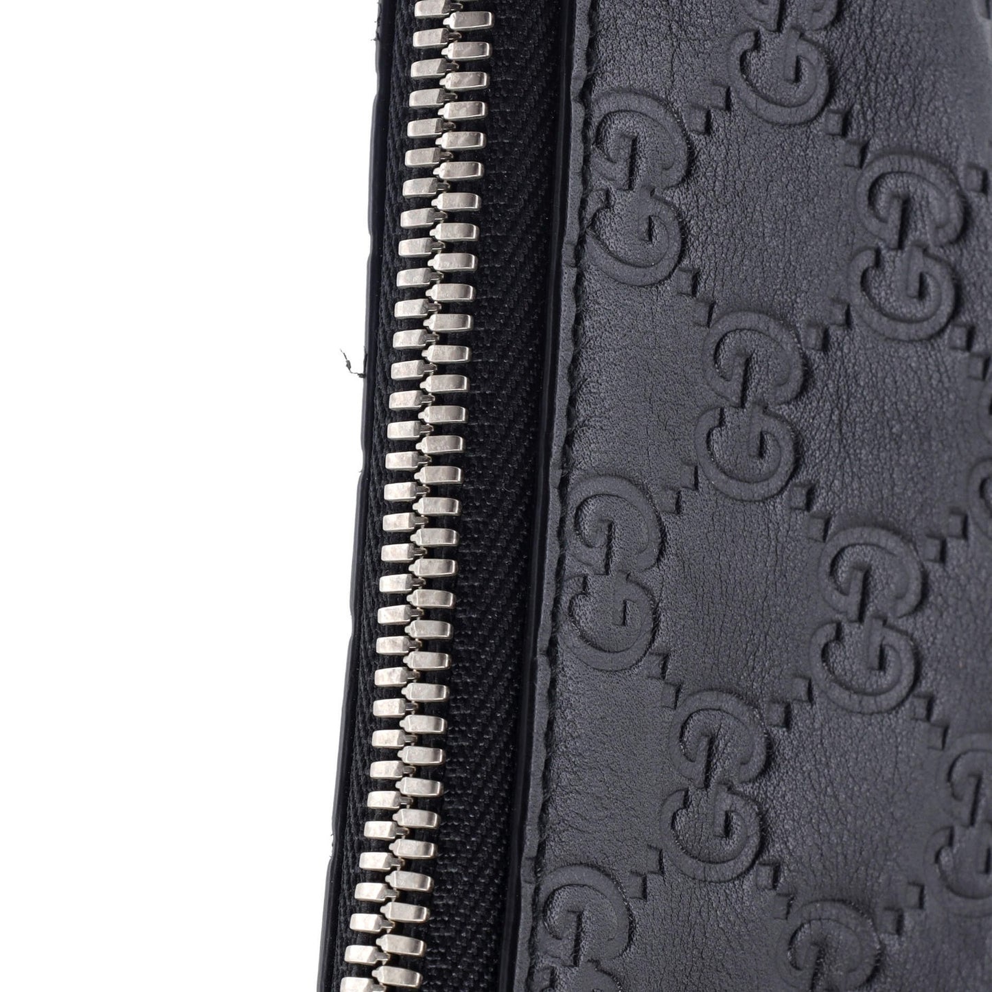 Gucci Signature Soft Wristlet Guccissima Leather