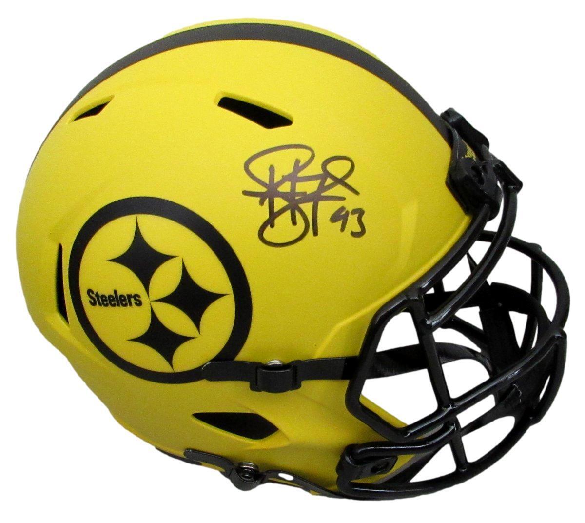 Troy Polamalu Hof Signed Full Size Replica Rave
