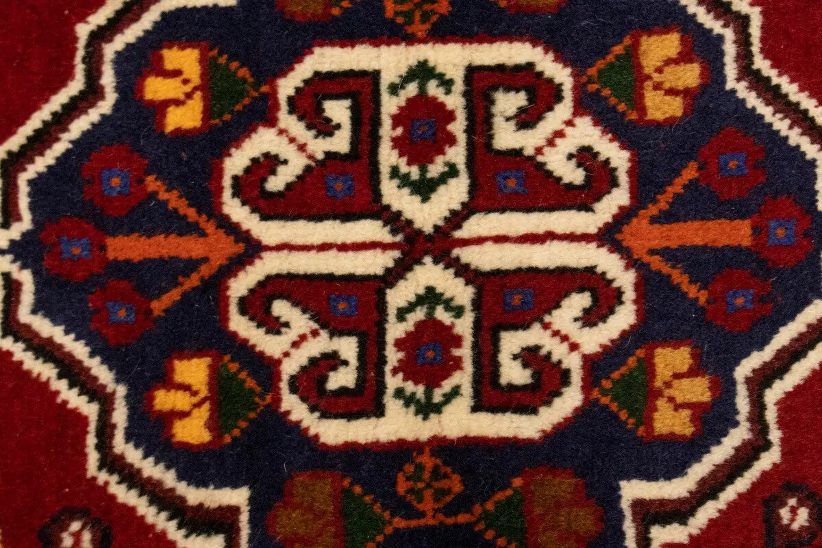 Handmade Wool Tribal Oriental Rug Equestrian