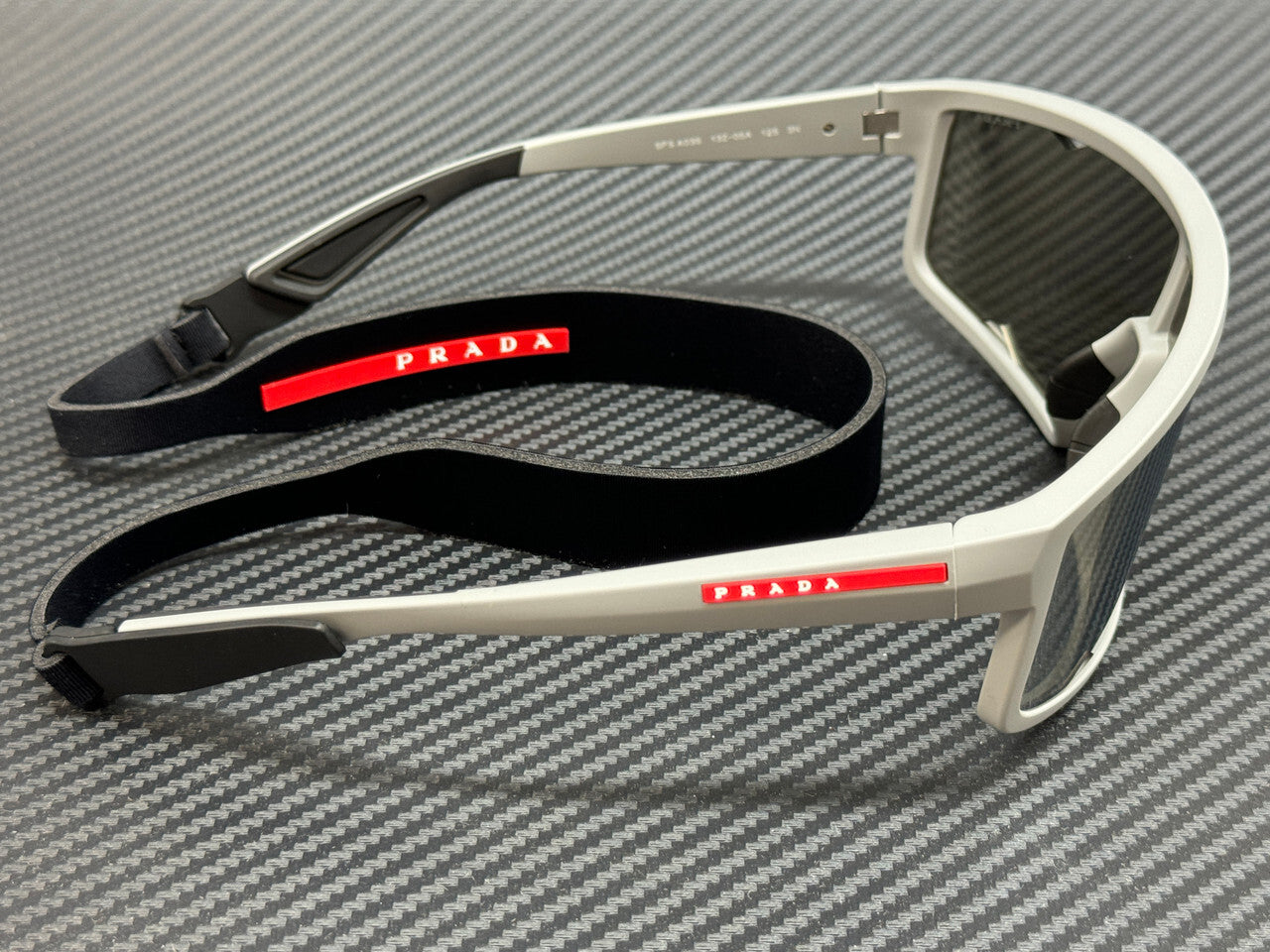 PRADA LINEA ROSSA PS A03S 13Z05A Matte Iron Grey