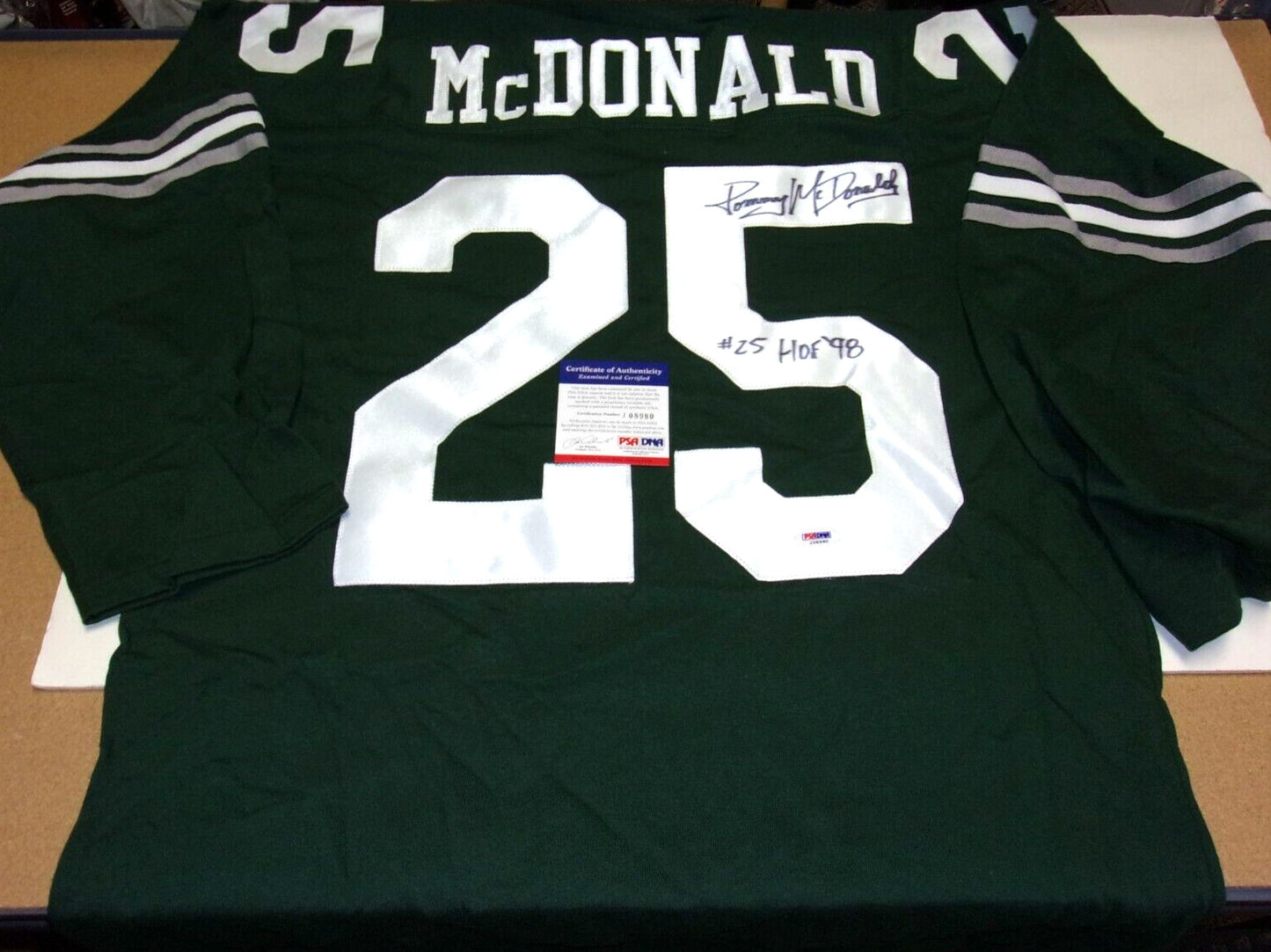 Tommy Mcdonald Philadelphia Eagles,Hof 98 1957-63
