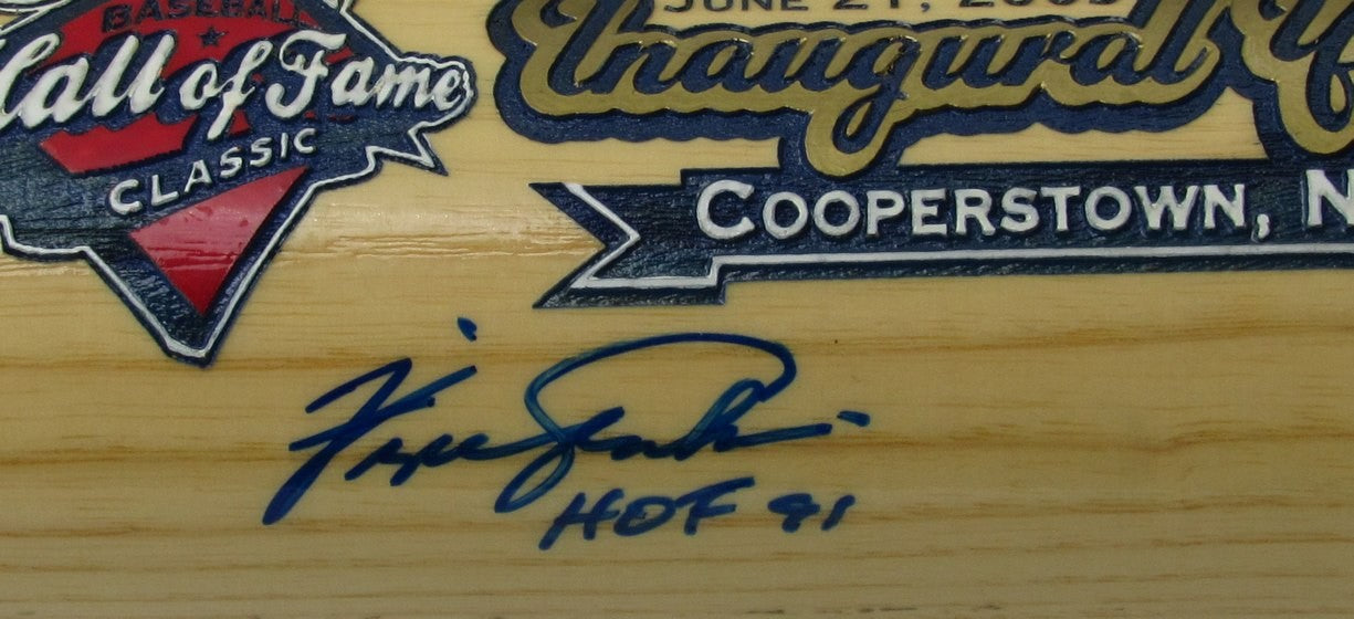 2009 Hof Classic Game Cooperstown Bat Signed By 5 Feller Molitor Jsa 196243