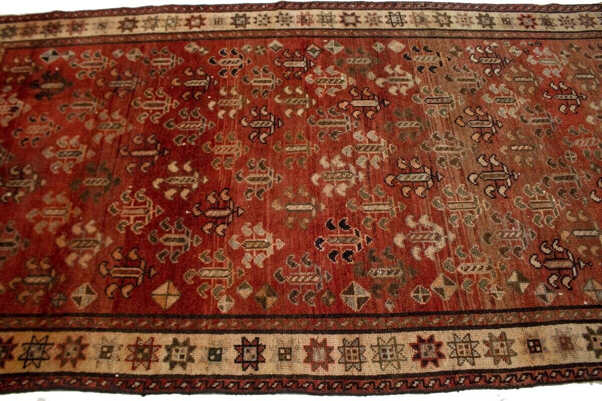 5X9 Ft Rare Size Antique Oriental Rug Floral
