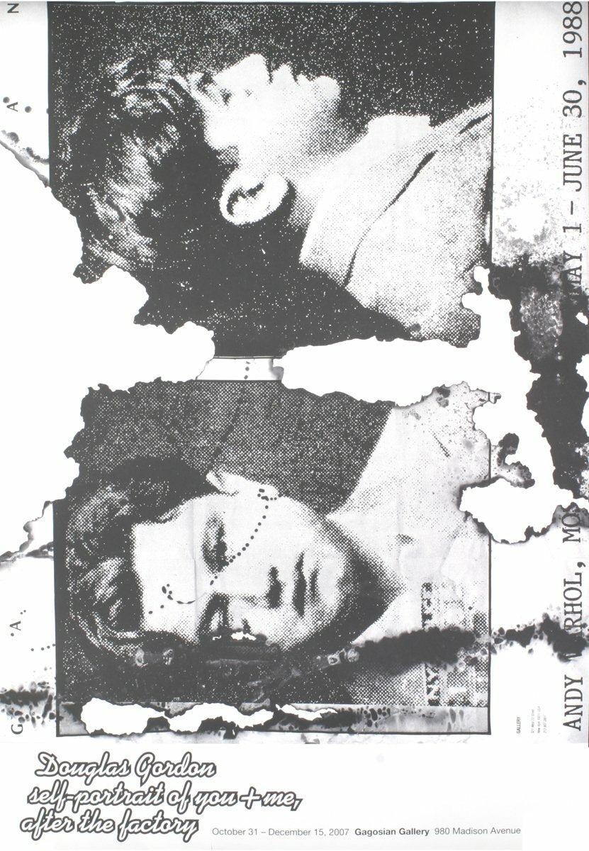 Douglas Gordon Self Portrait Of You & Me After The Factory " Poster 2