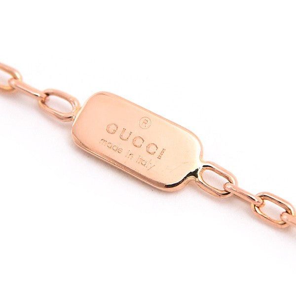 Gucci Icon Pendant Necklace In 750Pg Pink Gold