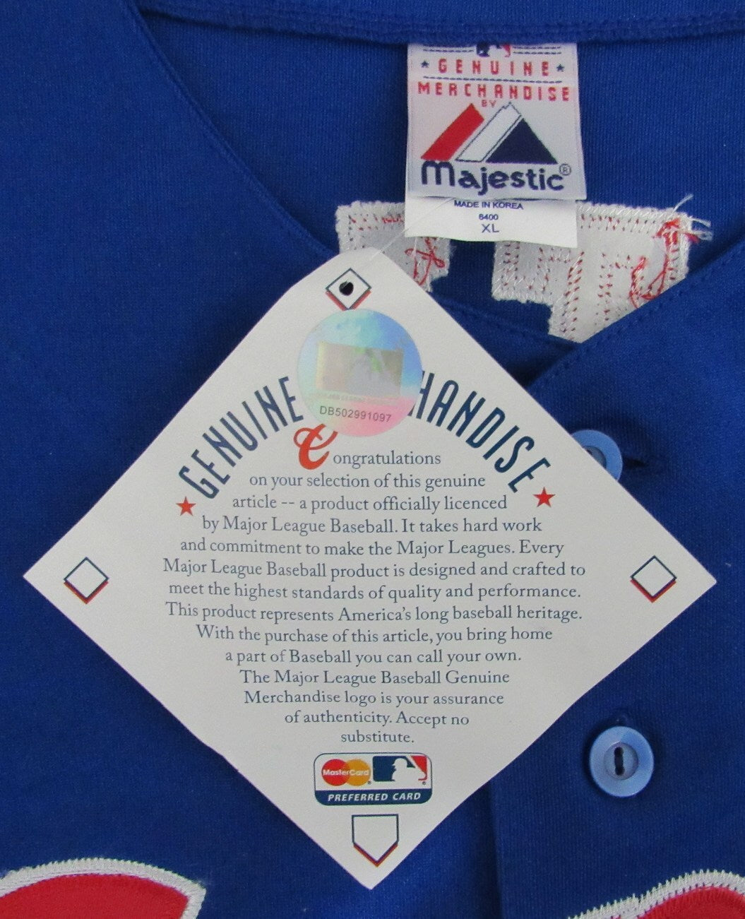 Pedro Martinez Hof Autographed Majestic Bp Jersey