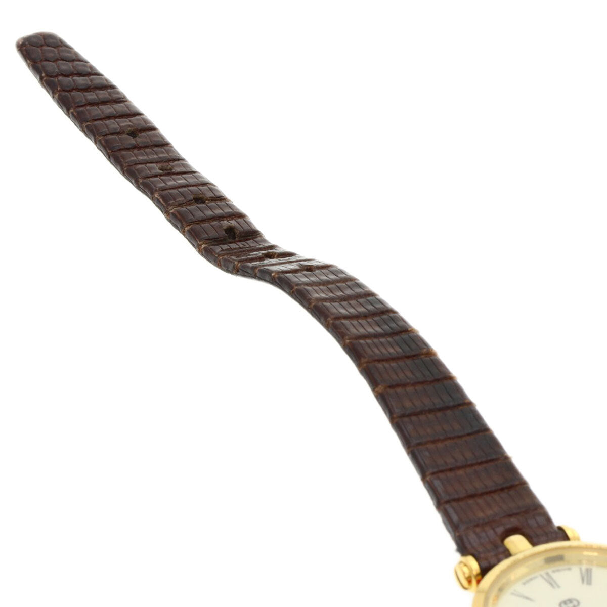 Gucci Sherry Line Watches Gold Plated/Leather Ladies
