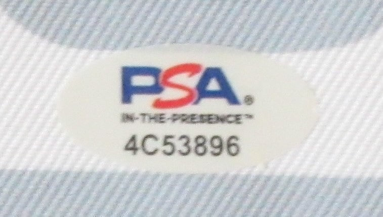 Saquon Barkley Signed/Auto Eagles Green Football Jersey Framed PSA/DNA 203381