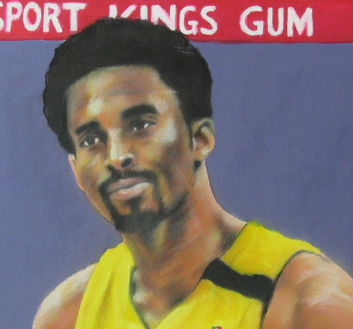 Kobe Bryant 24"X30" Mamba Canvas Hand Painted