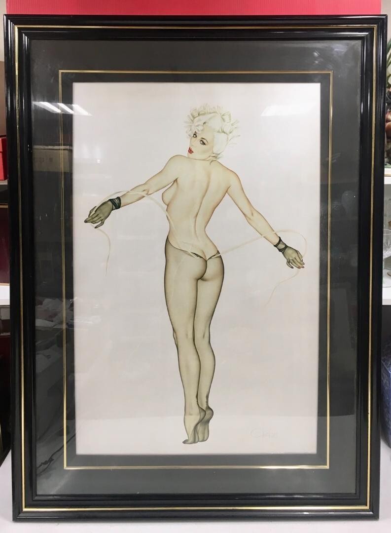 Olivia De Berardinis - Sticky Buns - Original Lithograph Signed Framed Numbered
