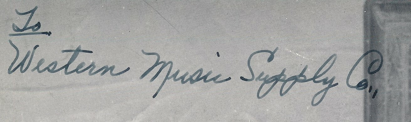 W.C. Handy Father Of The Blues Signed/Inscribed