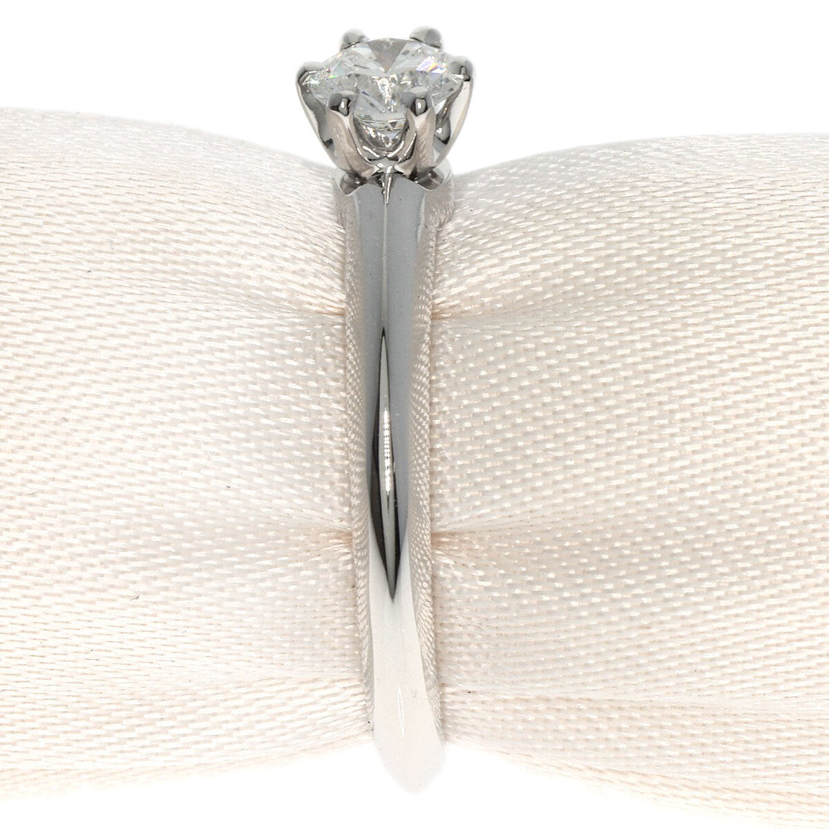 Tiffany&Co. Ring Solitaire Diamond Platinum