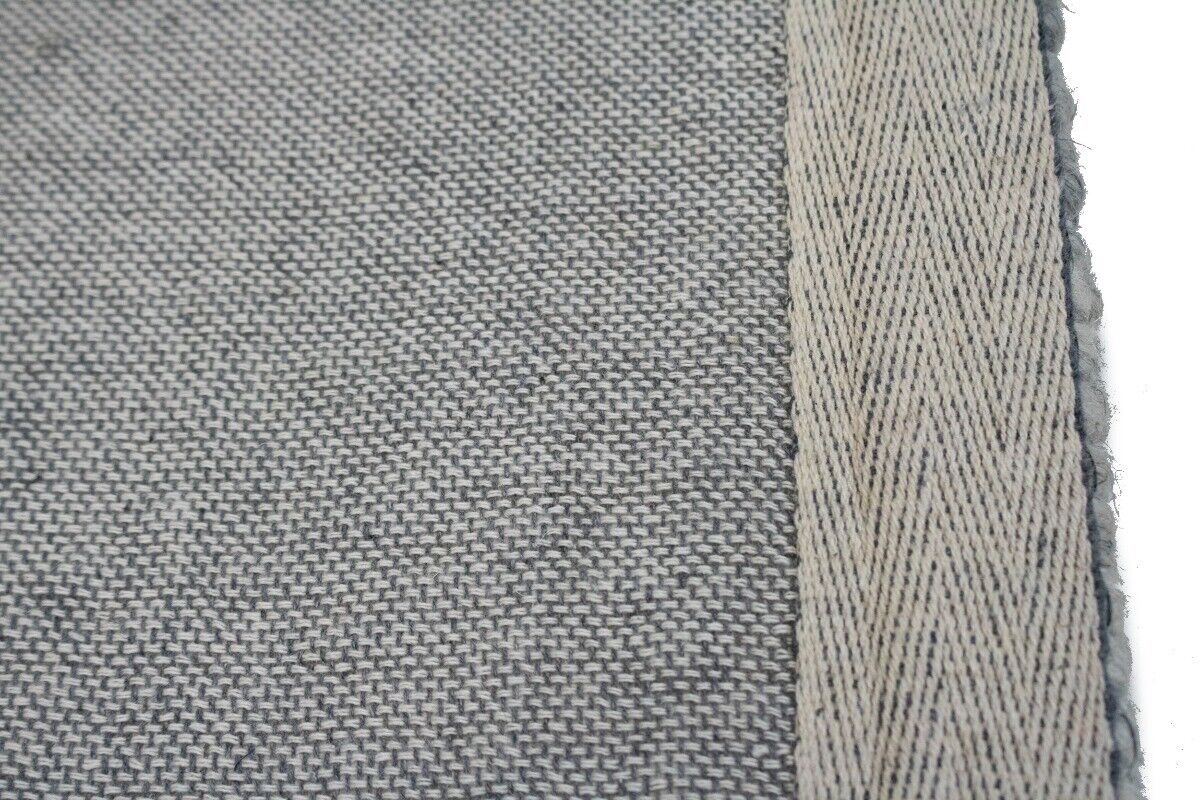 Modern Hand-Tufted Wool Area Rug Zig-Zag Design