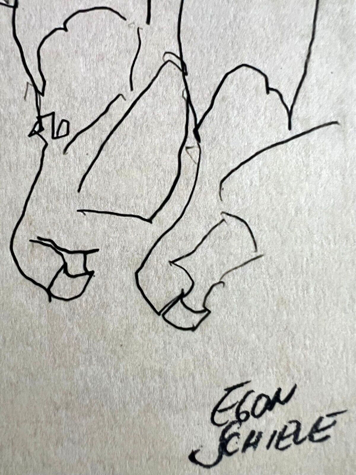 Egon Schiele Lithograph C