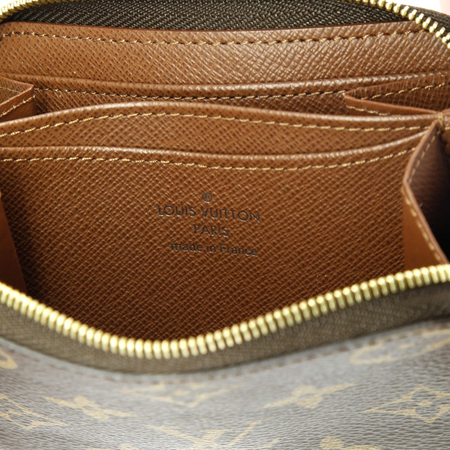 Louis Vuitton Zippy Coin Purse Monogram Canvas