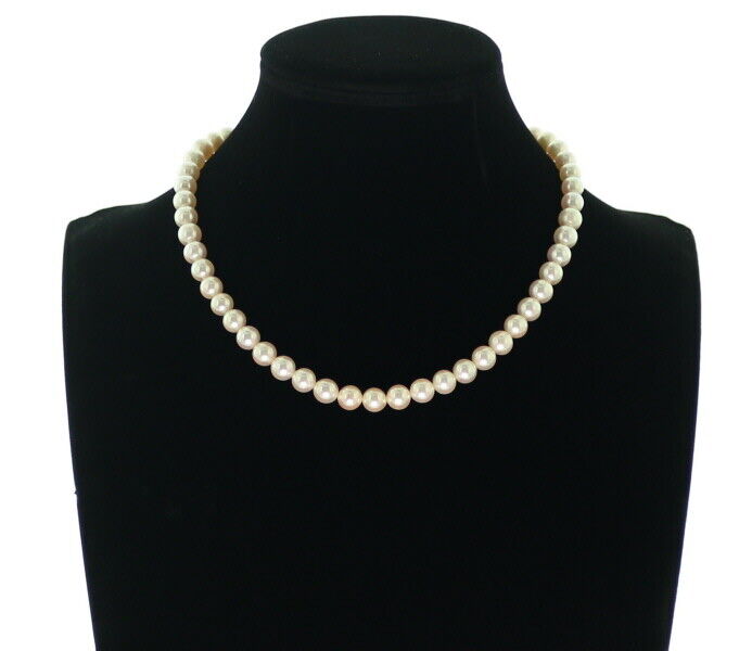 Tasaki Necklace Akoya Pearl Pearl 7.5-8.0Mm Silver