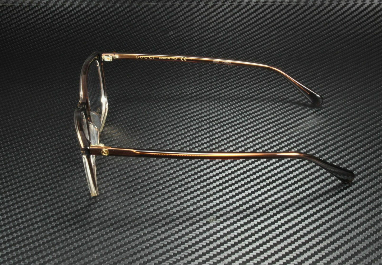 GUCCI GG0548O 007 Square Brown Demo Lens Women's
