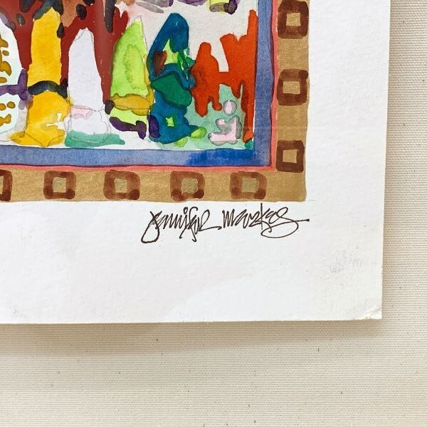 Jennifer Markes "Maloque" Original Painting