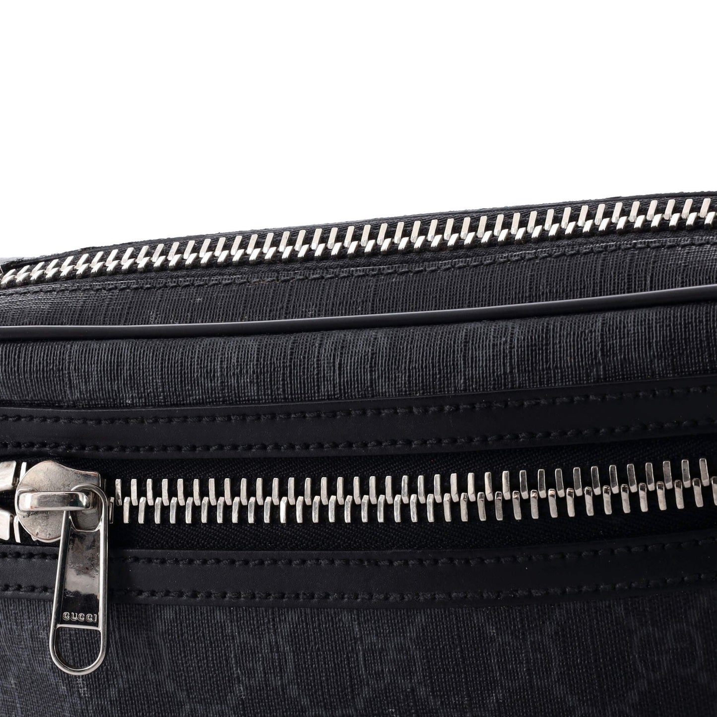 Gucci Front Pocket Camera Bag Gg Crystal Coated Canvas Mini