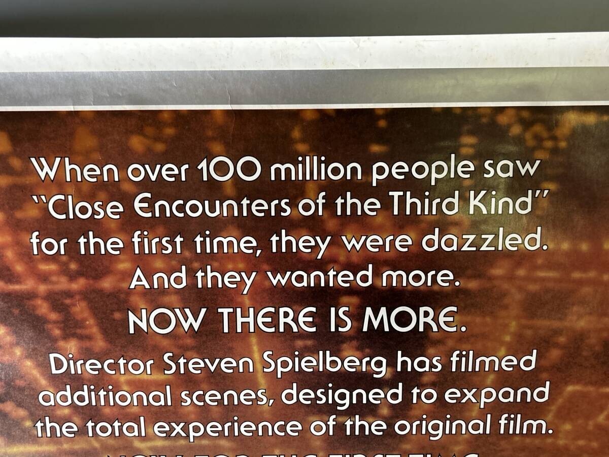 Close Encounters Of The Third Kind Us 1 Sheet Poster Steven Spielberg (41X27 In)