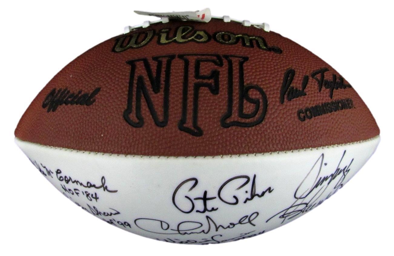 Nfl Hall Of Famers Multi-Autographed (19) Wilson