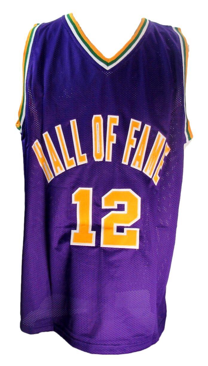John Stockton Hof Signed Custom Hall Of Fame