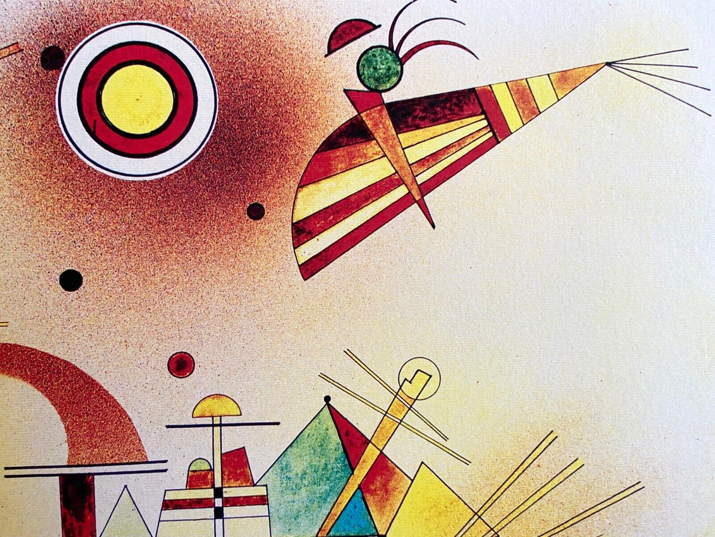 Wassily Kandinsky Lithograph Coa Josef Albers