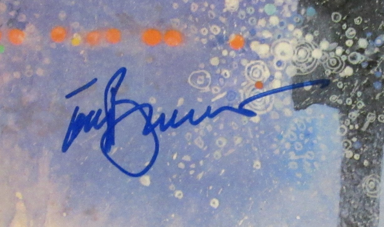 Tony Bennett Autographed Album Photos Framed