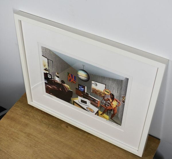 Richard Hamilton 1993 Original Color Laser Print