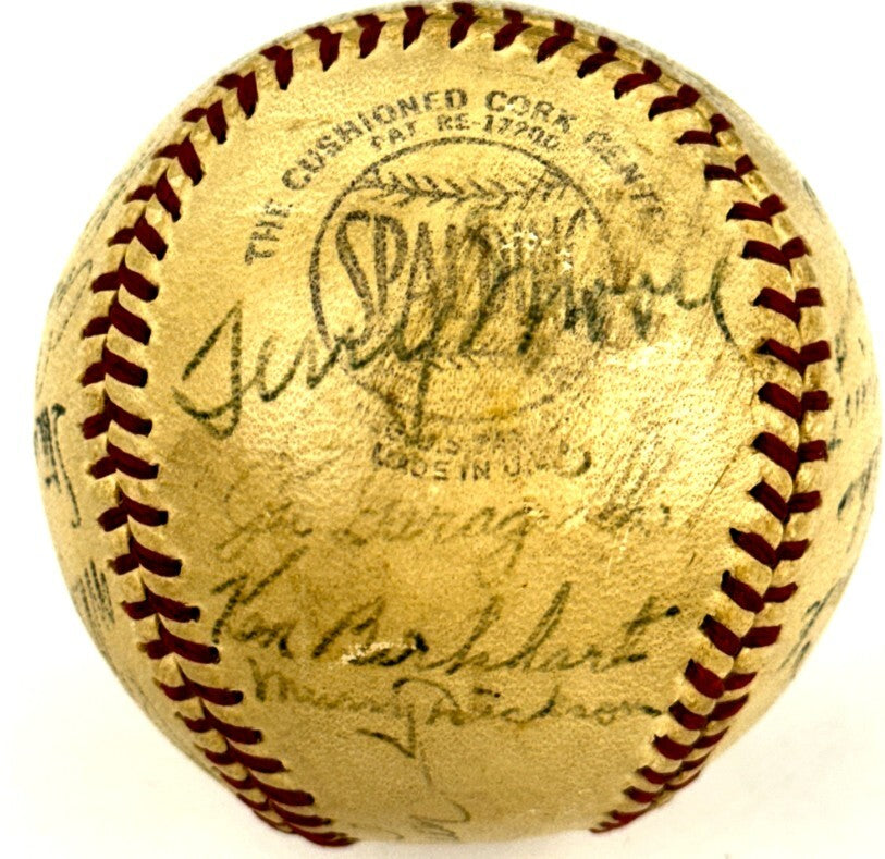 1947 St Louis Cardinals Team Signed Baseball (23)