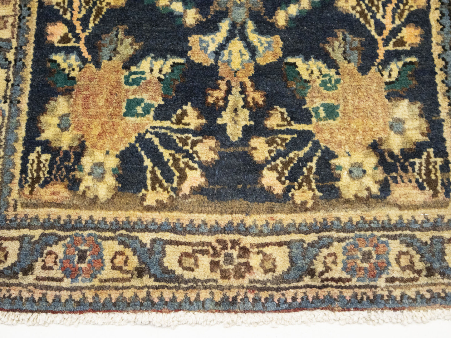 Handmade Vintage Tribal Oriental Rug Farmho