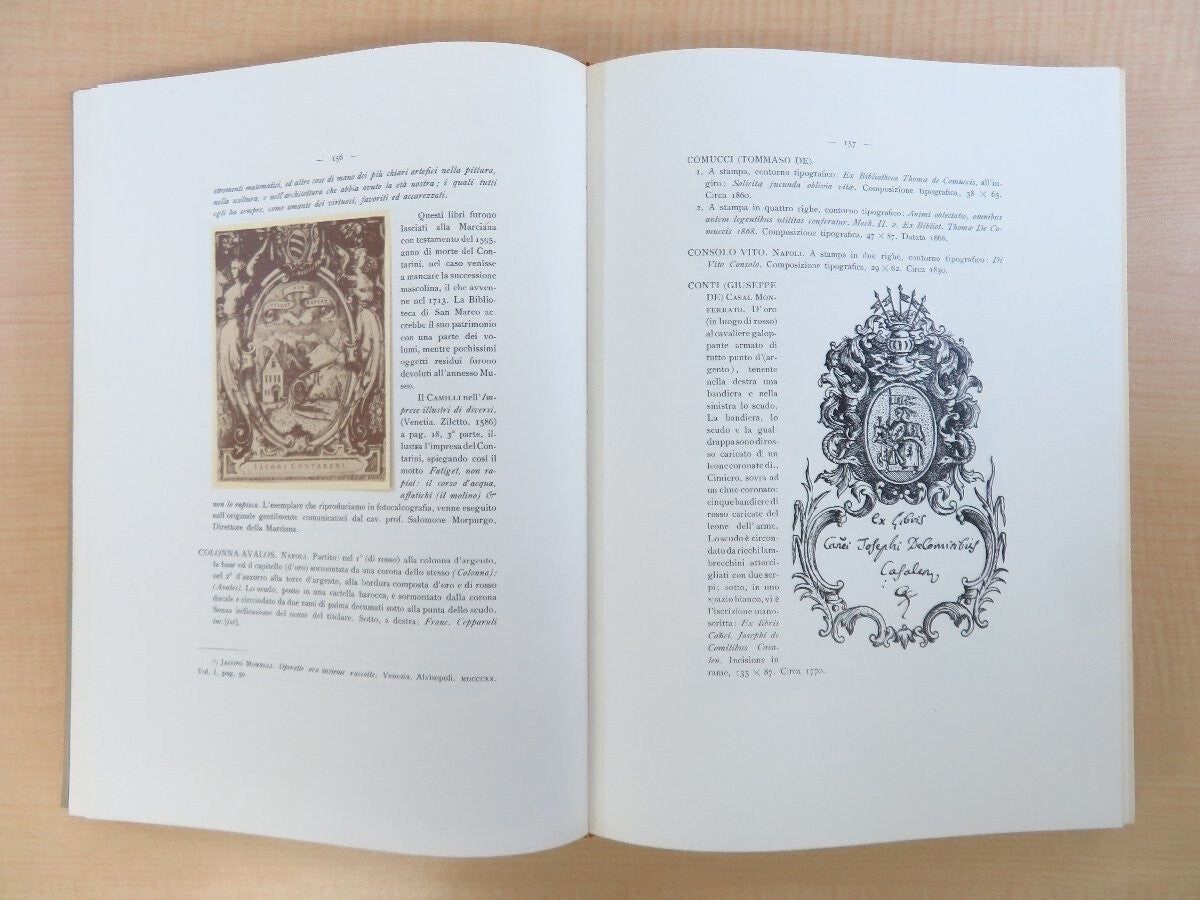 Achille Bertarelli, David Henry Prior Gli Ex Libris Italiani (1976 Facsimile Ed)