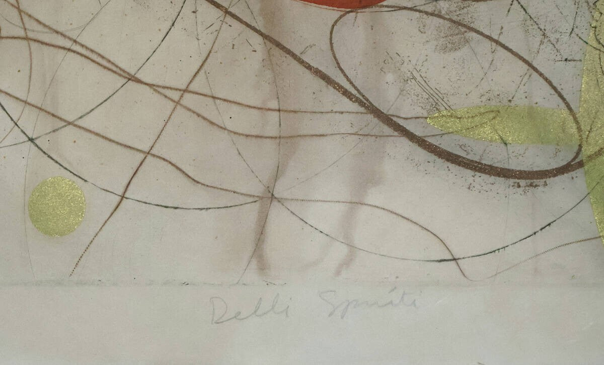 Judy Pfaff Original Lithograph Paper Signed