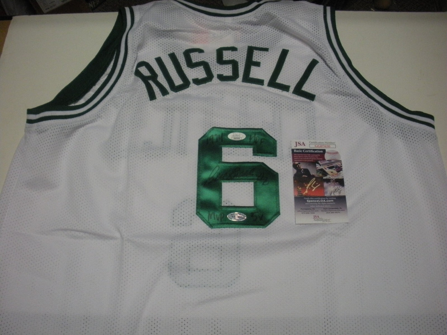 Bill Russell Sanfrancisco-Boston Celtics,Hof 1975