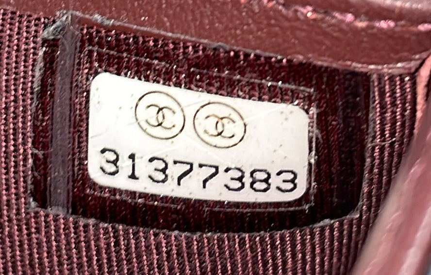 Chanel Cc Compact Classic Flap Wallet Quilted Caviar